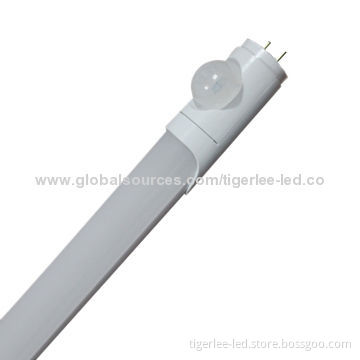 T8 LED Sensor Lamp with 3-year warranty, 100-240V AC, >80Ra CRI, Detachable Driver